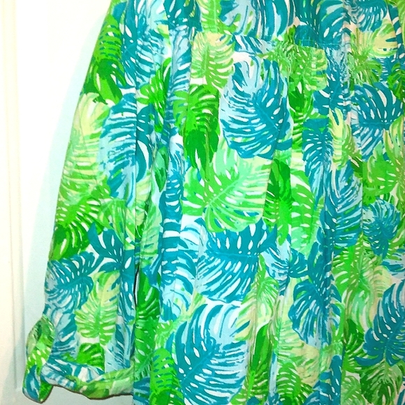 EUC~LAURA SCOTT Woman~Gorgeous Plus Size Button Down Cotton Top~20\22W - Picture 7 of 15